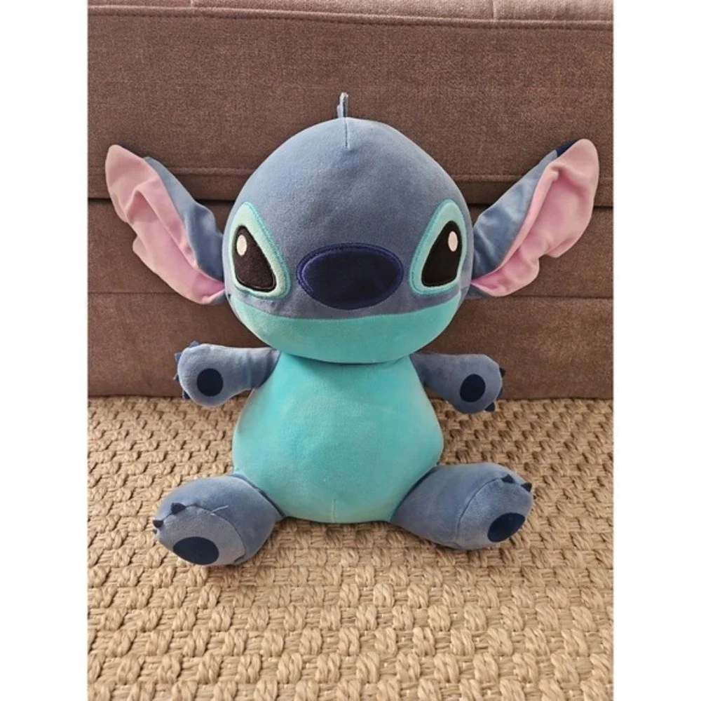 Disney Stitch Comfort Weighted‎ Plush Stuffed Animal, 14-inch